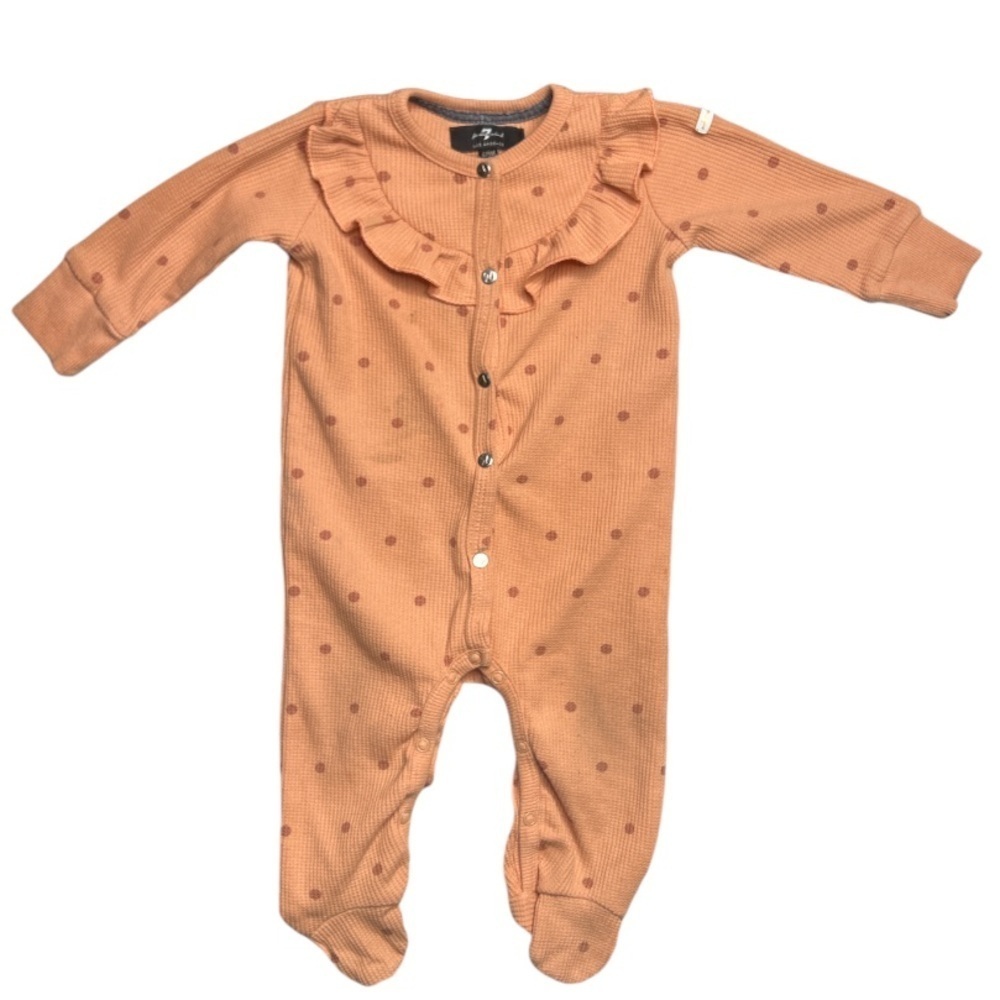 Infant 7 For All Mankind Thermal Onesie